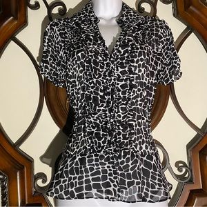 Sunny Taylor Black & White Blouse
